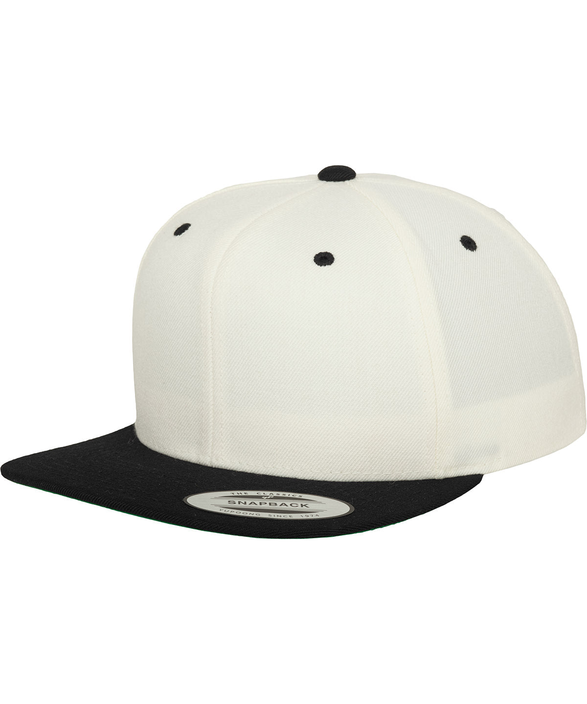 Flexfit / Yupoong The classic snapback 2-tone  (6089MT) Natural/Black