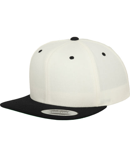 Flexfit / Yupoong The classic snapback 2-tone  (6089MT) Natural/Black