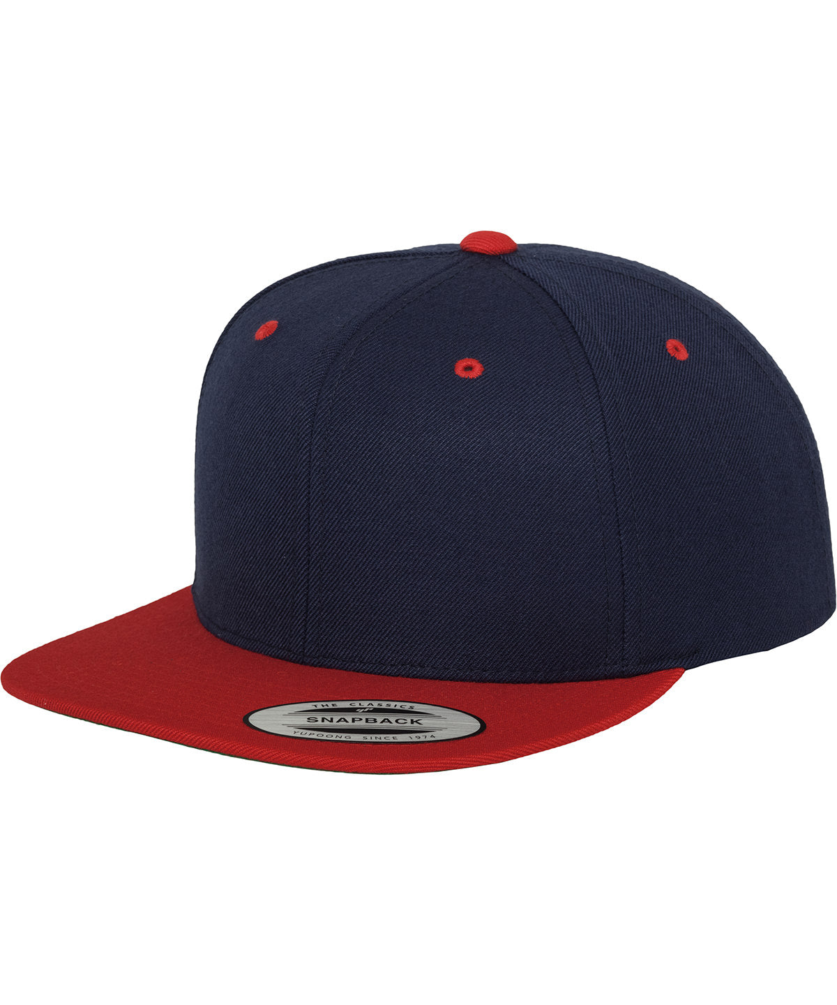 Flexfit / Yupoong The classic snapback 2-tone  (6089MT) Navy/Red