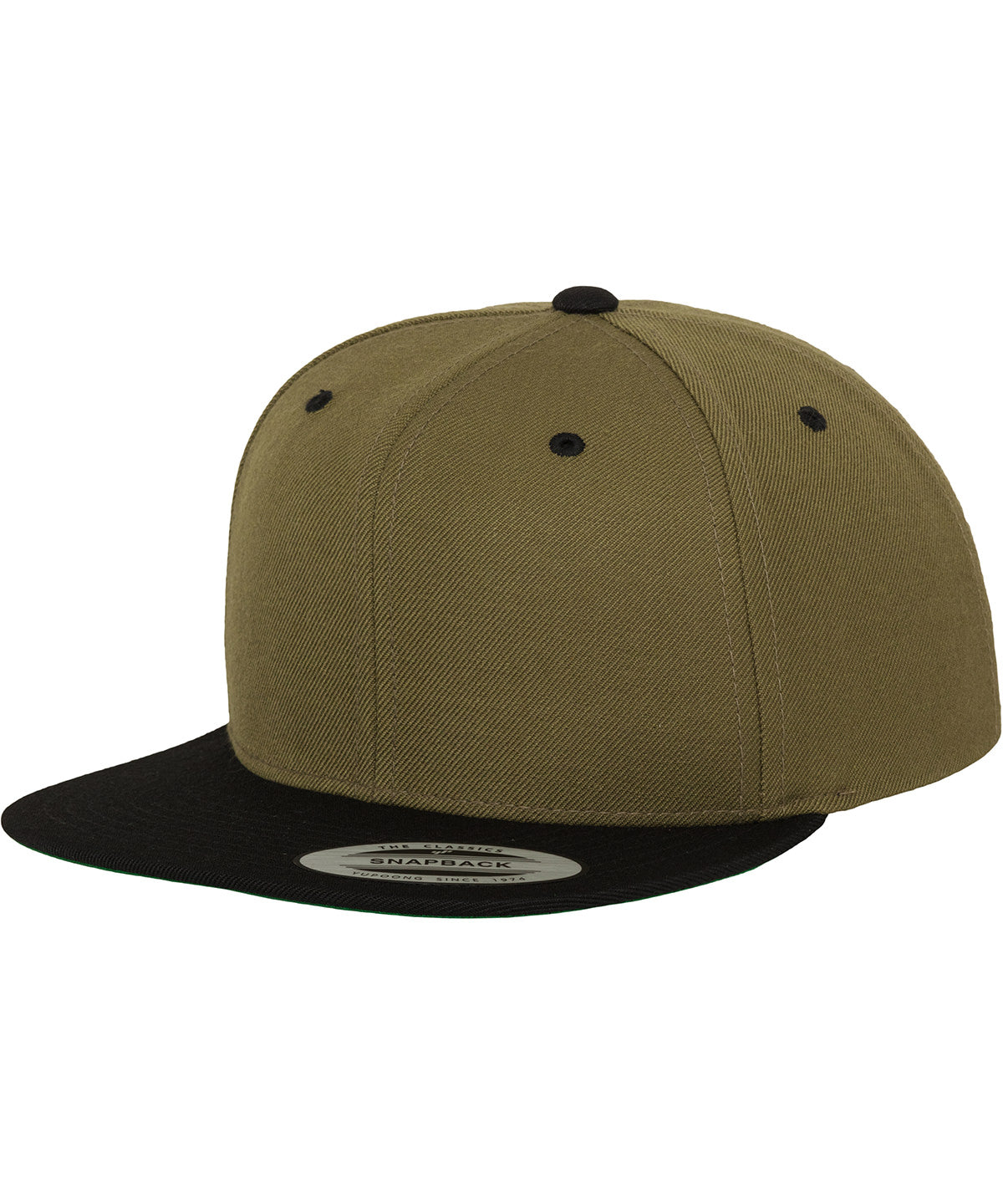 Flexfit / Yupoong The classic snapback 2-tone  (6089MT) Olive/Black