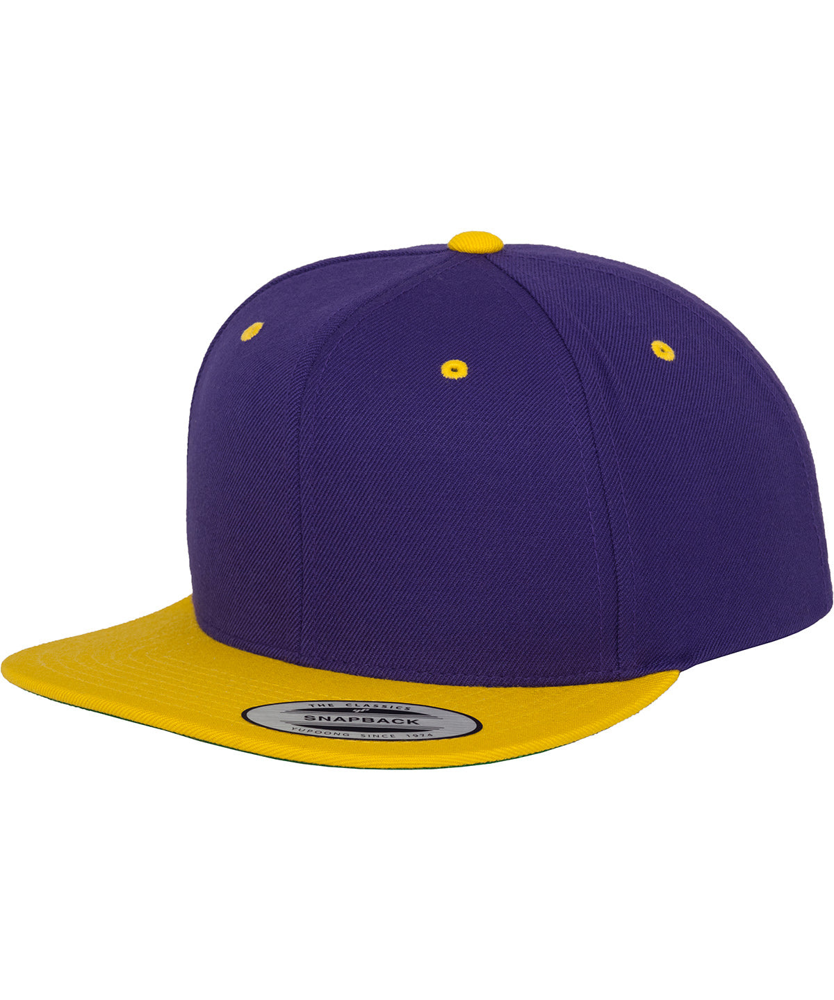 Flexfit / Yupoong The classic snapback 2-tone  (6089MT) Purple/Gold