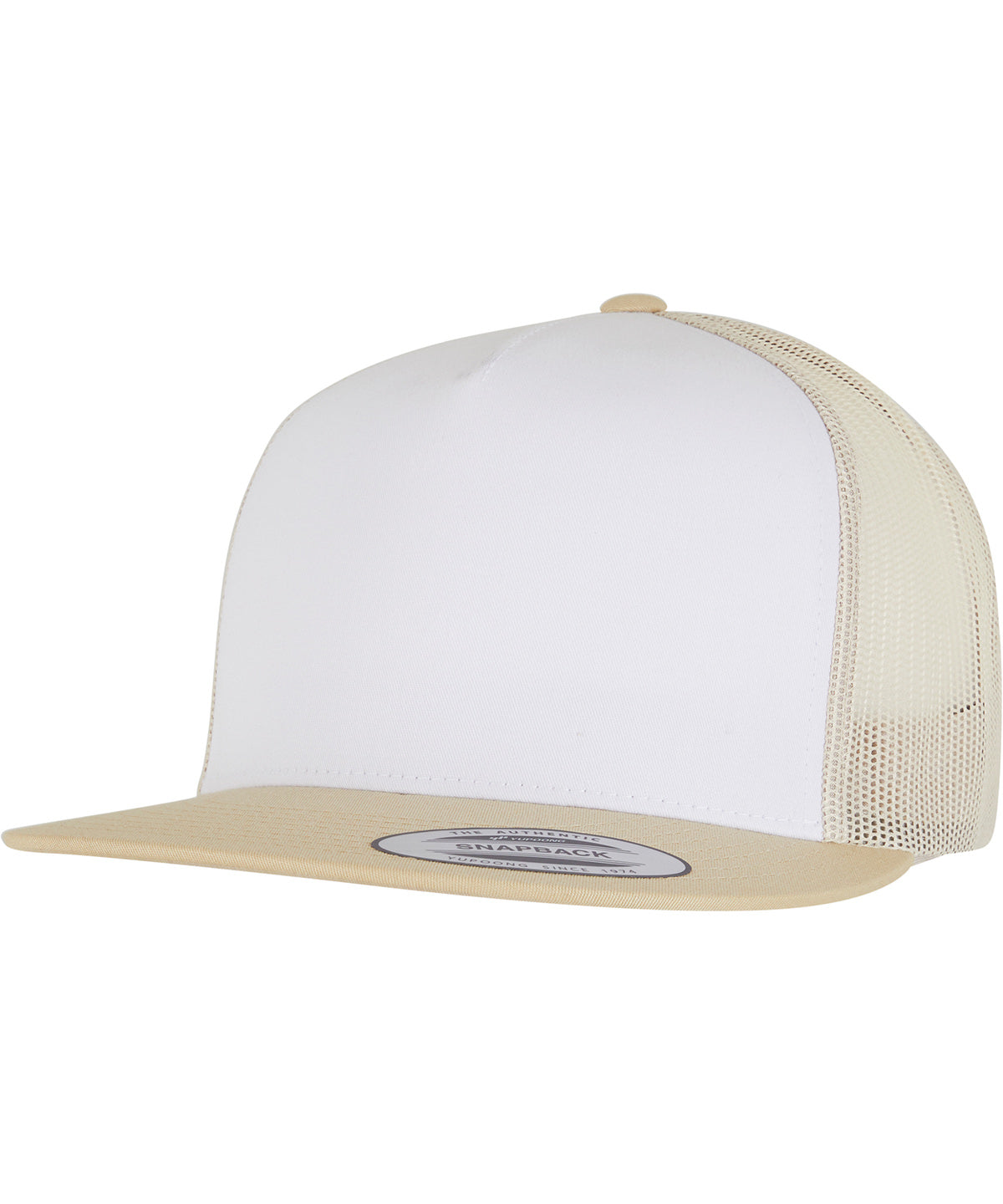 Flexfit / Yupoong Classic trucker (6006W) Gold/White/Beige