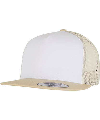 Flexfit / Yupoong Classic trucker (6006W) Gold/White/Beige