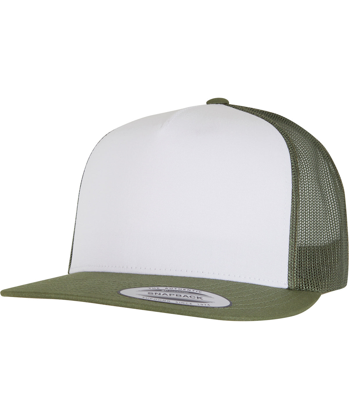 Flexfit / Yupoong Classic trucker (6006W) Olive/White/Loden