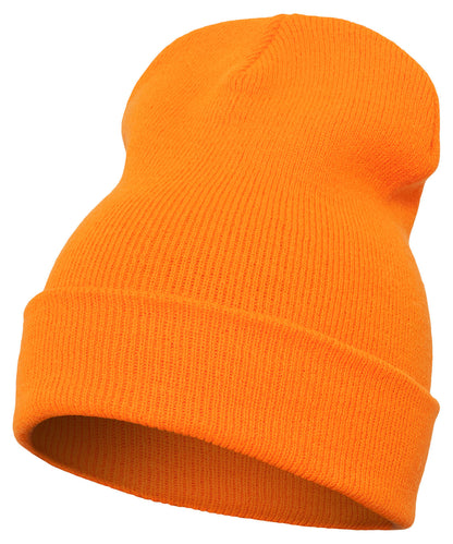 Flexfit / Yupoong Heavyweight long beanie (1501KC) Blaze Orange
