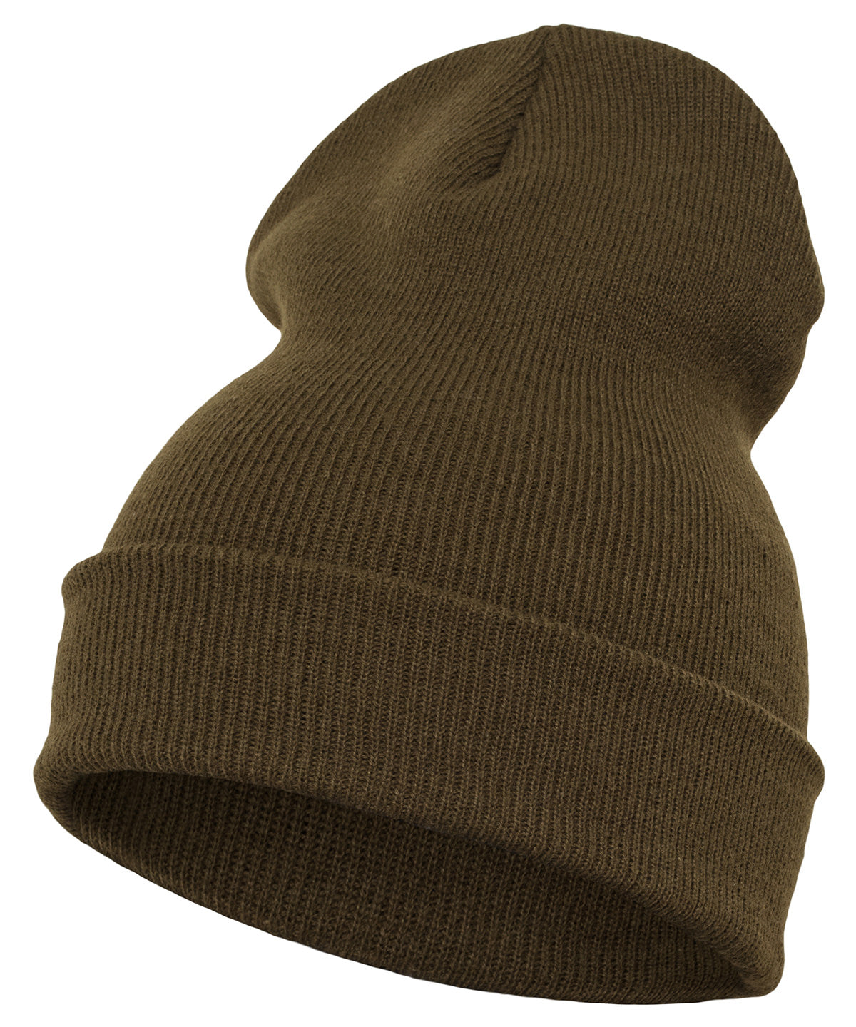Flexfit / Yupoong Heavyweight long beanie (1501KC) Olive