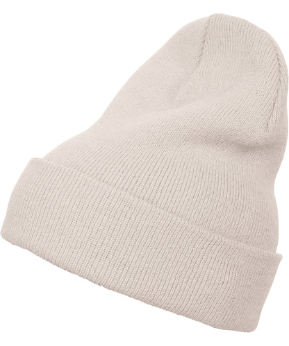 Flexfit / Yupoong Heavyweight long beanie (1501KC) White Sand