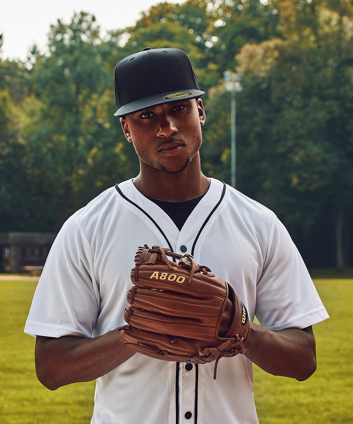 Flexfit / Yupoong Premium 210 fitted cap (6210) Black