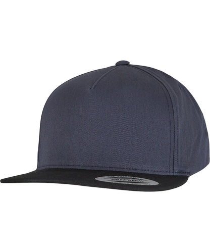 Flexfit / Yupoong Classic 5-panel snapback (6007) Navy/Black