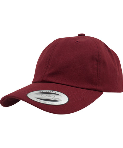 Flexfit / Yupoong Dad hat baseball strap back (6245CM) Maroon