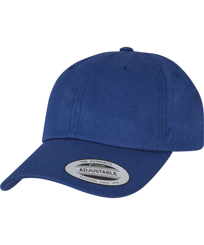 Flexfit / Yupoong Dad hat baseball strap back (6245CM) Sea Blue