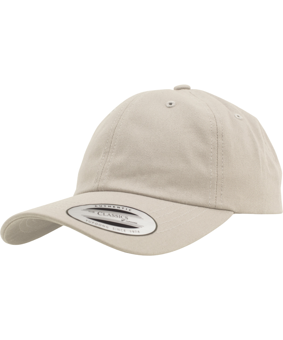 Flexfit / Yupoong Dad hat baseball strap back (6245CM) Stone