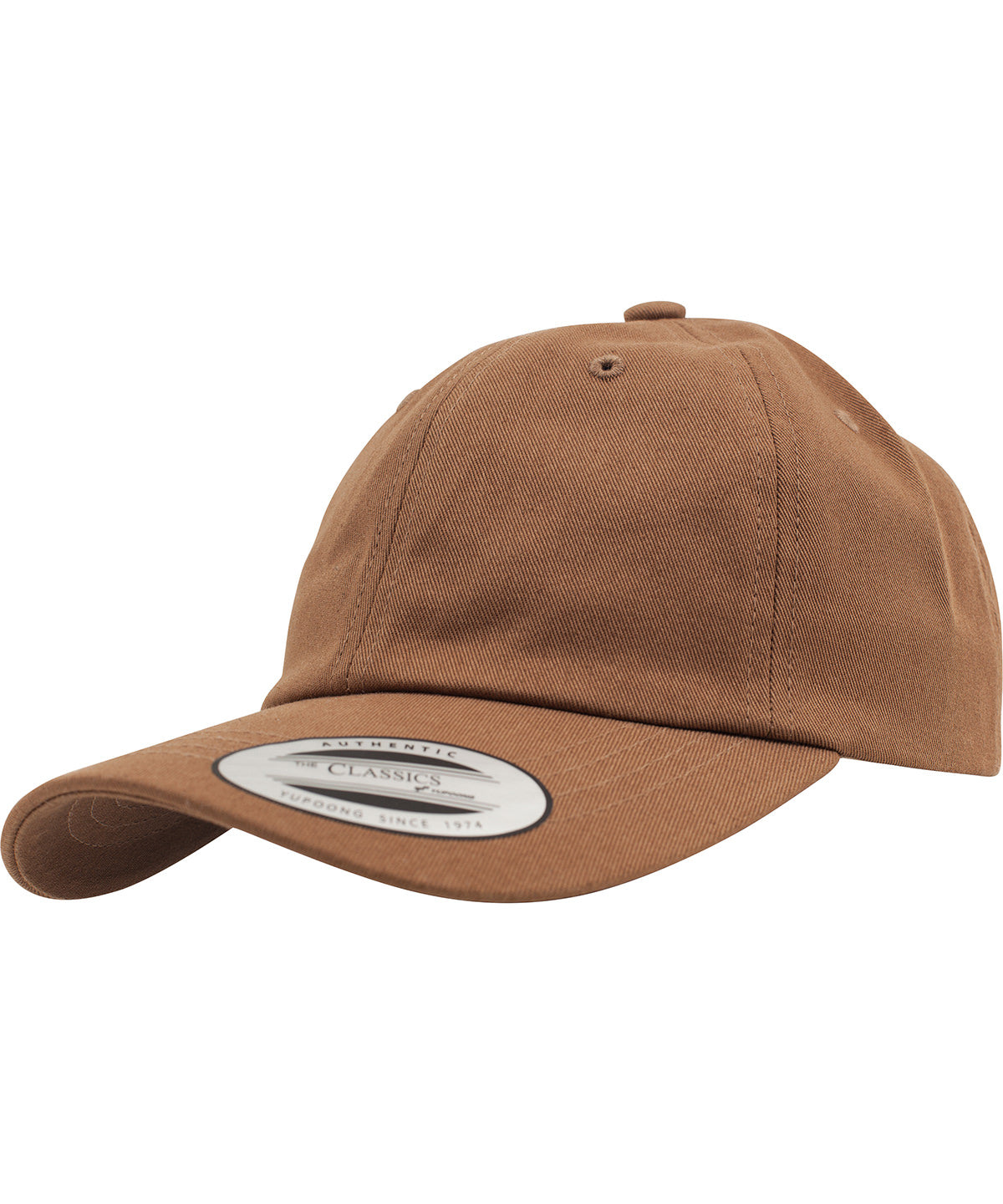 Flexfit / Yupoong Dad hat baseball strap back (6245CM) Tan