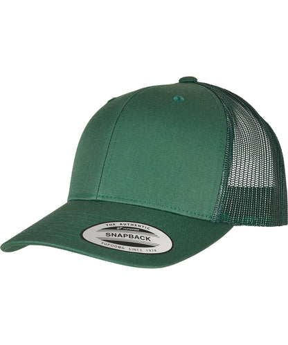 Flexfit / Yupoong Retro trucker cap (6606) Evergreen