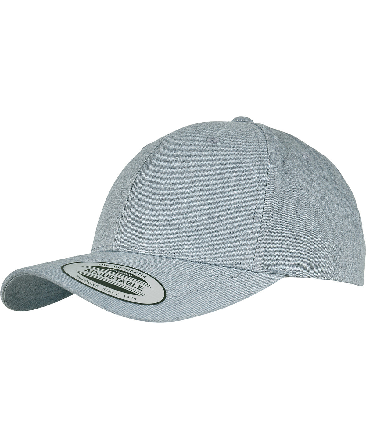 Flexfit / Yupoong Curved classic snapback (7706)(7706) Heather Grey