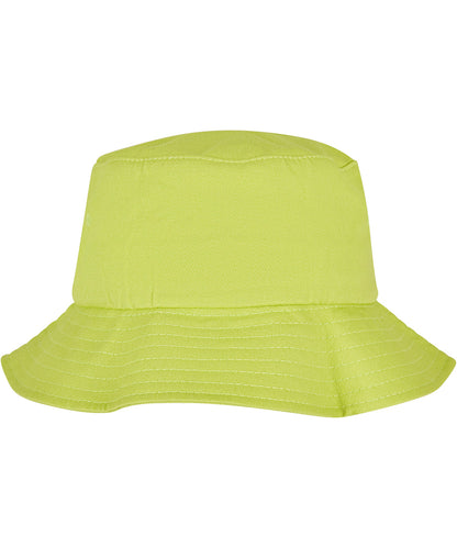 Flexfit / Yupoong Flexfit cotton twill bucket hat (5003) Green Glow
