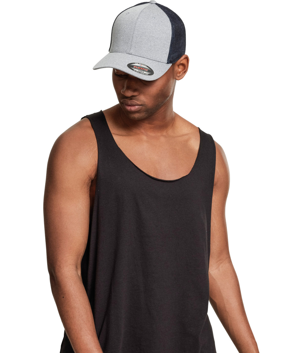 Flexfit / Yupoong Flexfit melange mesh (6311) Heather Navy