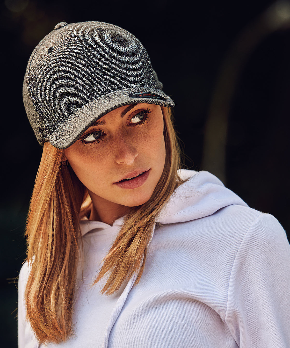 Flexfit / Yupoong Flexfit melange cap (6355) Dark Heather Grey
