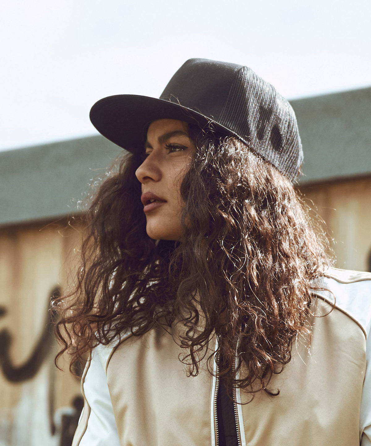Flexfit / Yupoong 5-Panel retro trucker cap (6506) Black