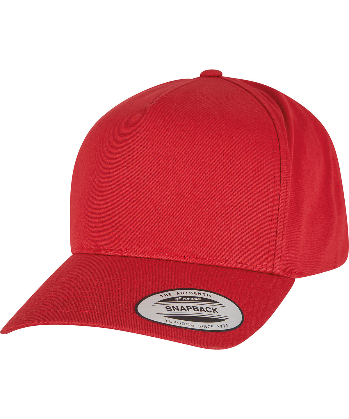 Flexfit / Yupoong 5-panel curved classic snapback (7707) Mars Red