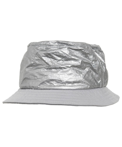 Flexfit / Yupoong Crinkled paper bucket hat (5003CP) Silver
