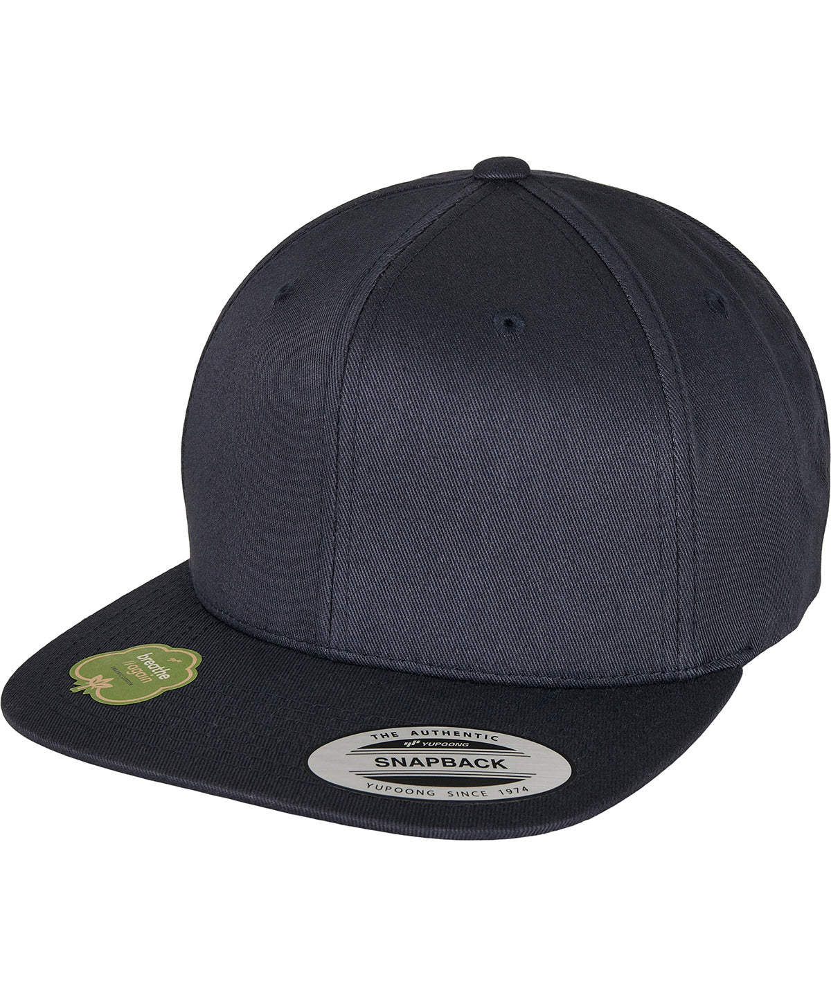 Flexfit / Yupoong Organic cotton snapback (6089OC) Dark Navy