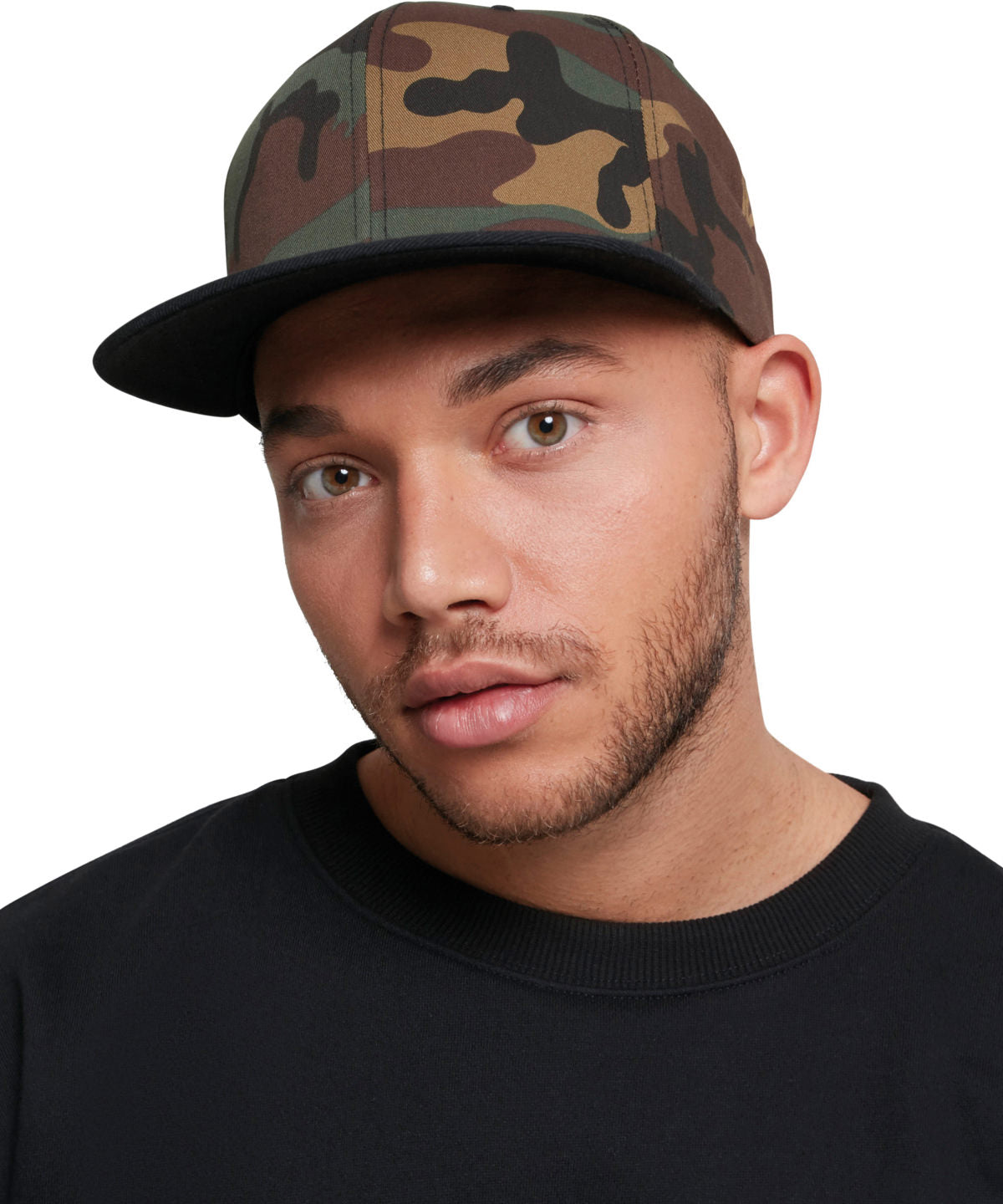 Flexfit / Yupoong Classic snapback 2-tone camo (6089TC) Black/Green Camo