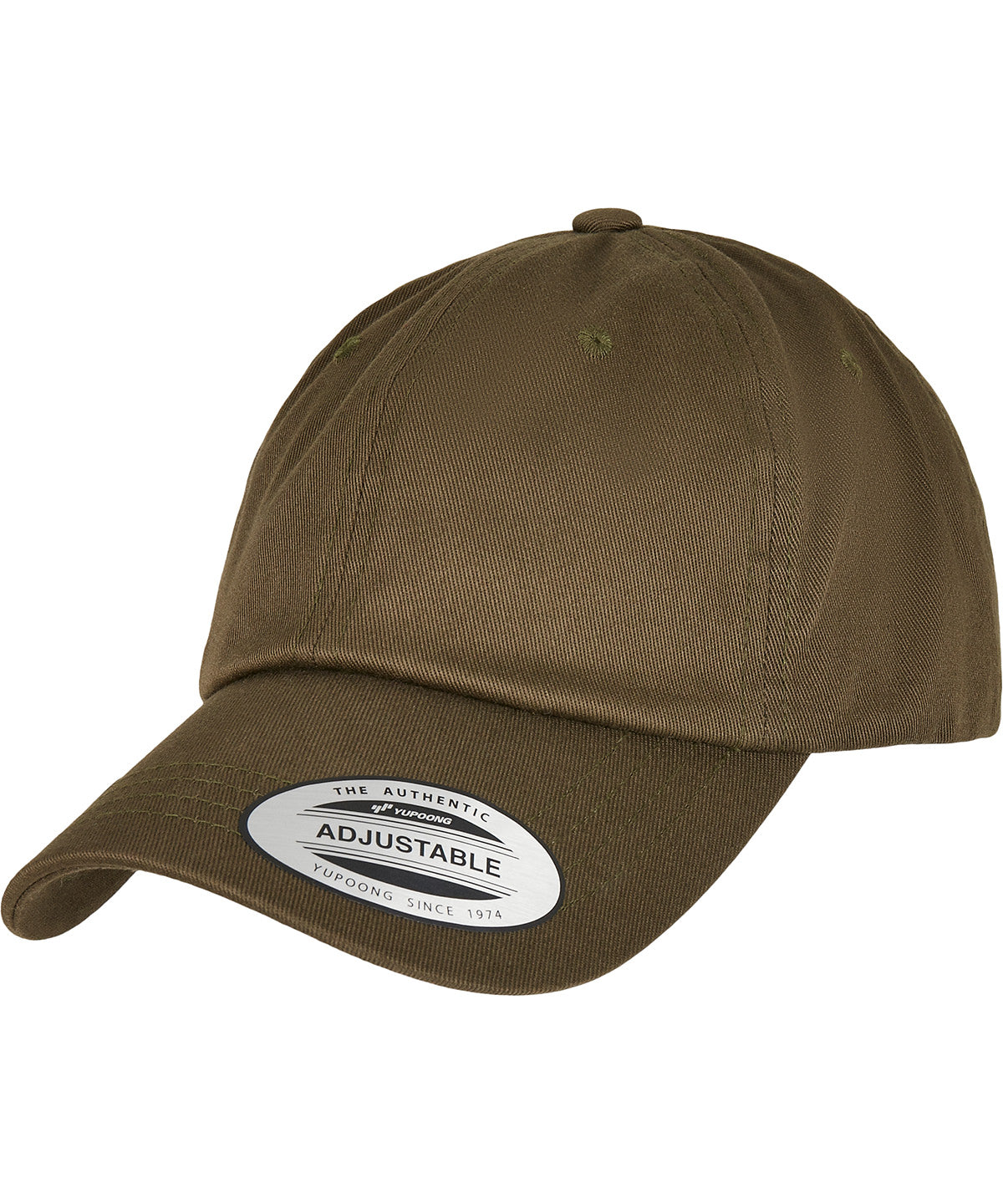 Flexfit / Yupoong Low-profile organic cotton cap (6245OC) Burnt Olive