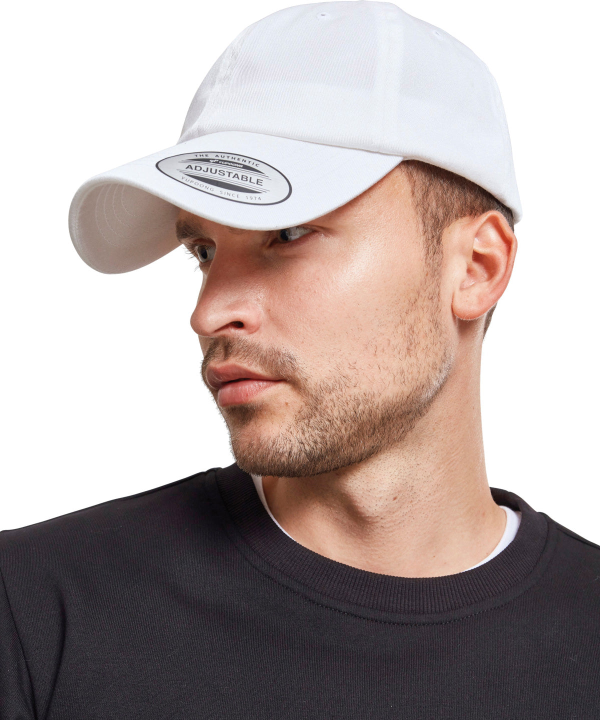 Flexfit / Yupoong Low-profile organic cotton cap (6245OC) Black