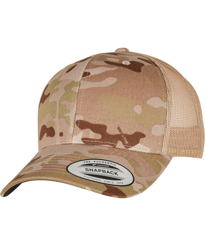 Flexfit / Yupoong Retro trucker Multicam® (6606MC) Multicam Arid/Tan