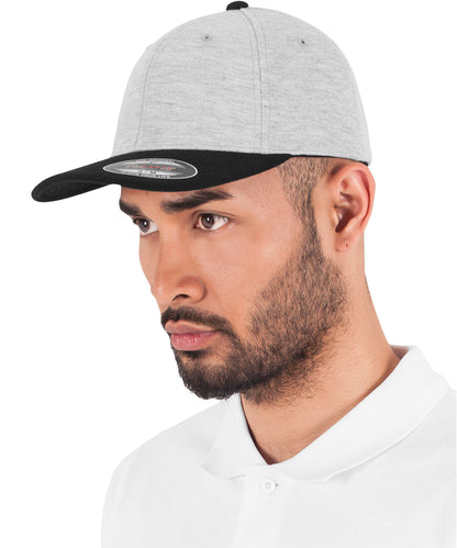Flexfit / Yupoong Flexfit double Jersey 2-tone (6778T) Grey/Black