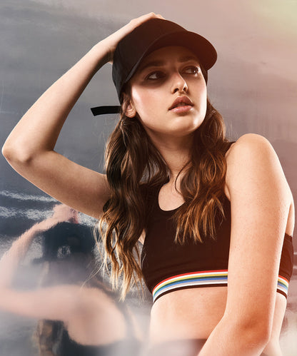 Flexfit / Yupoong 6-panel curved metal snap (7708MS) Black