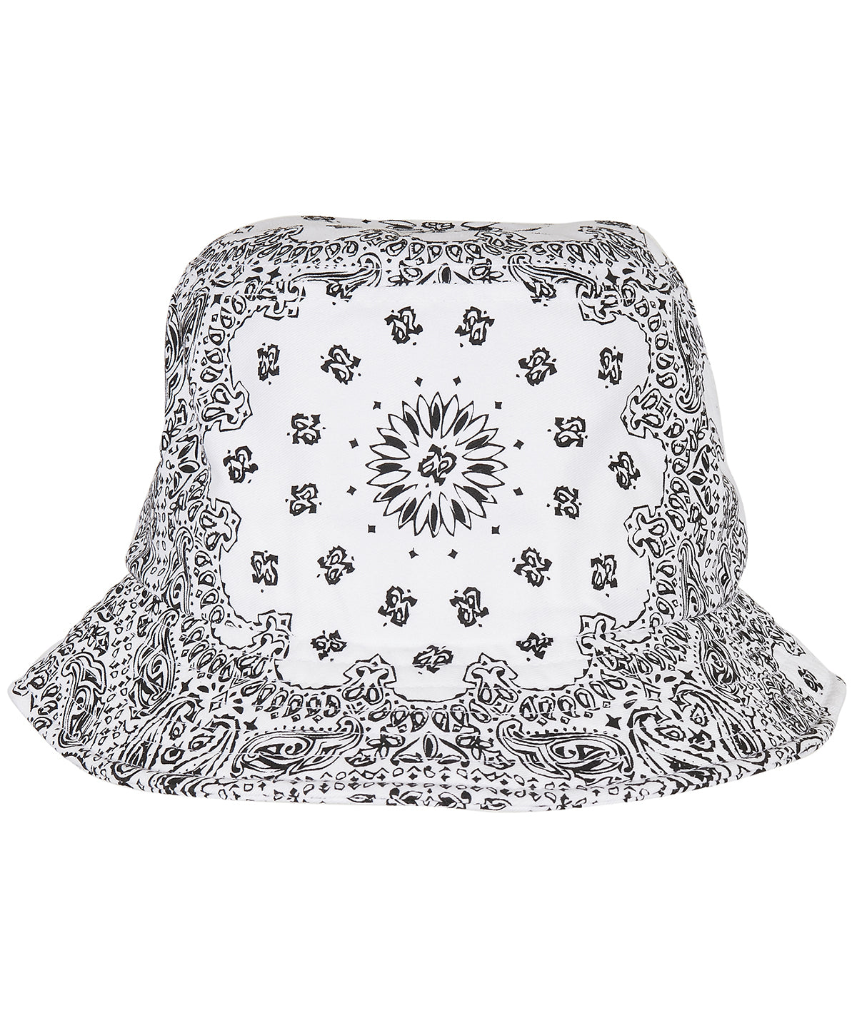 Flexfit / Yupoong Bandana print bucket hat (5003BP) Black