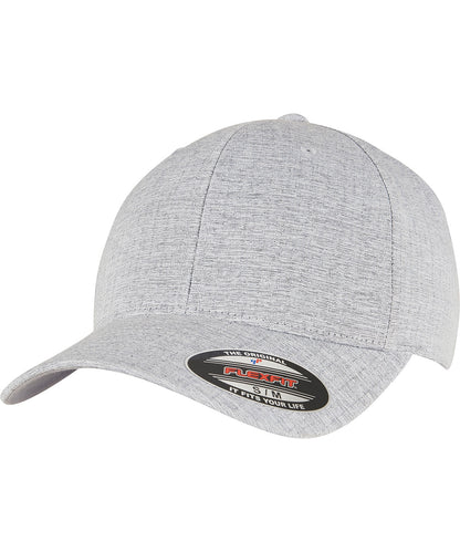 Flexfit / Yupoong Flexfit heatherlight cap (6350) Melange Dark Grey
