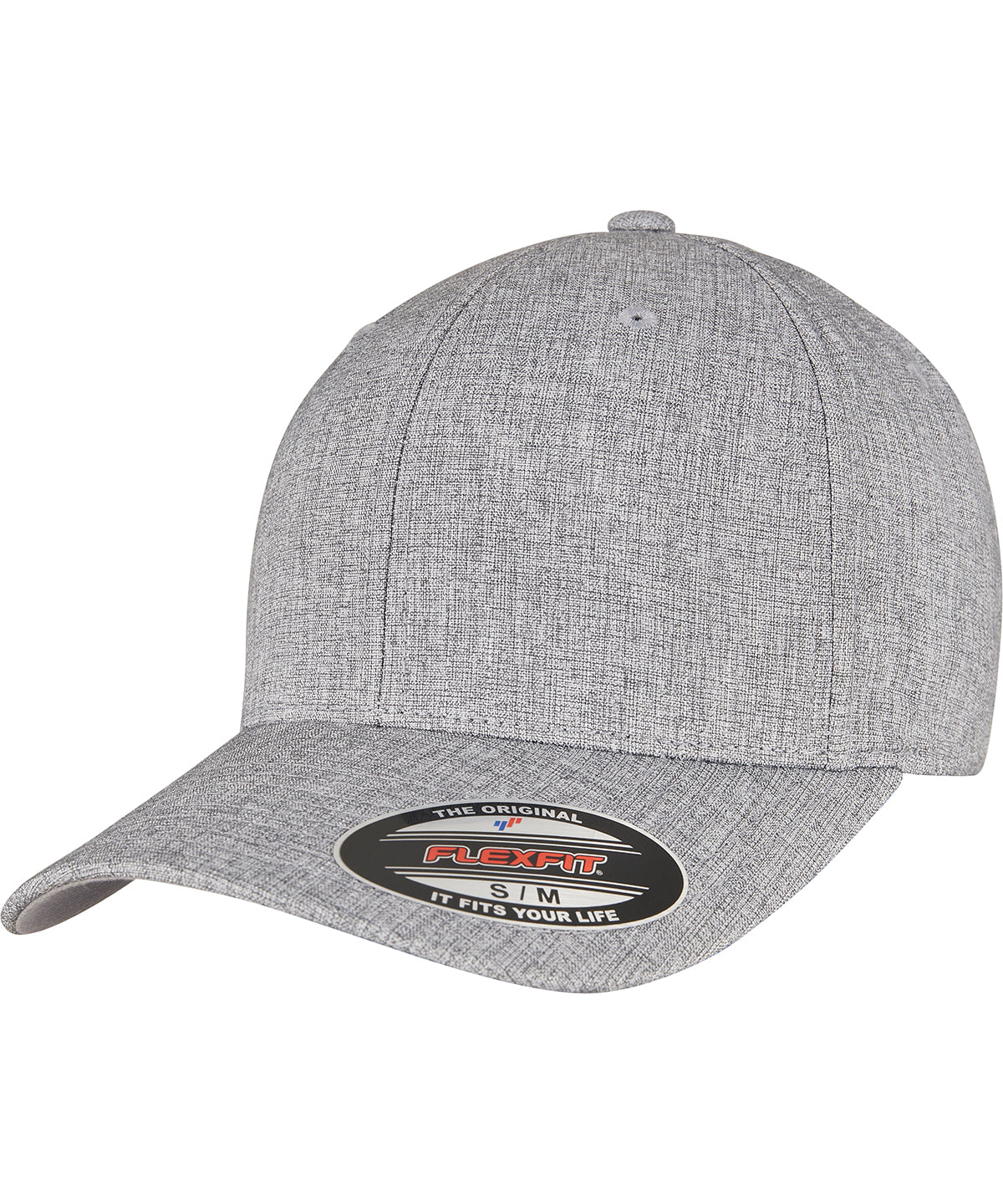Flexfit / Yupoong Flexfit heatherlight cap (6350) Melange Grey