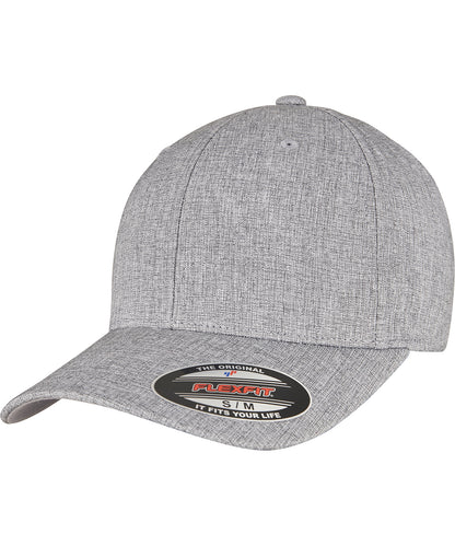 Flexfit / Yupoong Flexfit heatherlight cap (6350) Melange Grey