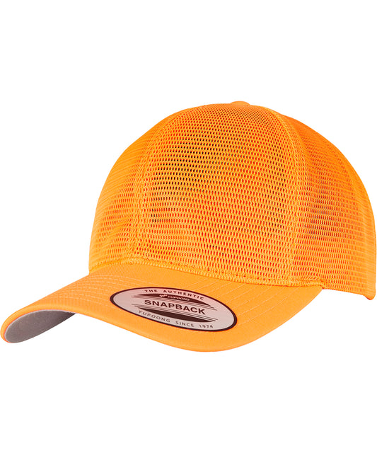 Flexfit / Yupoong 360° omnimesh cap (6360) Neon Orange