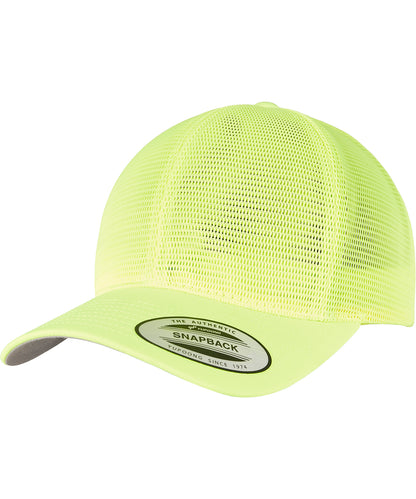 Flexfit / Yupoong 360° omnimesh cap (6360) Neon Yellow