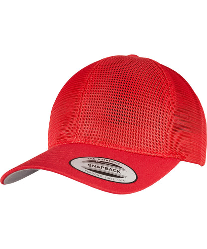 Flexfit / Yupoong 360° omnimesh cap (6360) Red