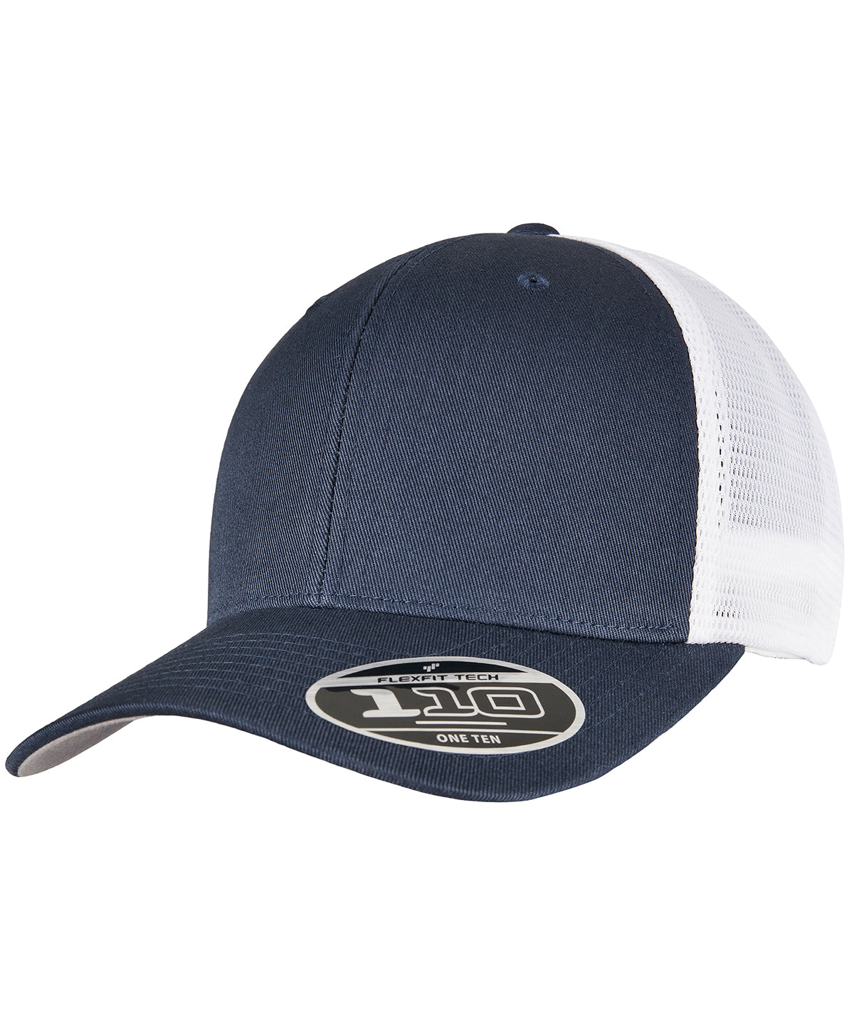 Flexfit / Yupoong 110 mesh 2-tone cap (110MT) Black/White