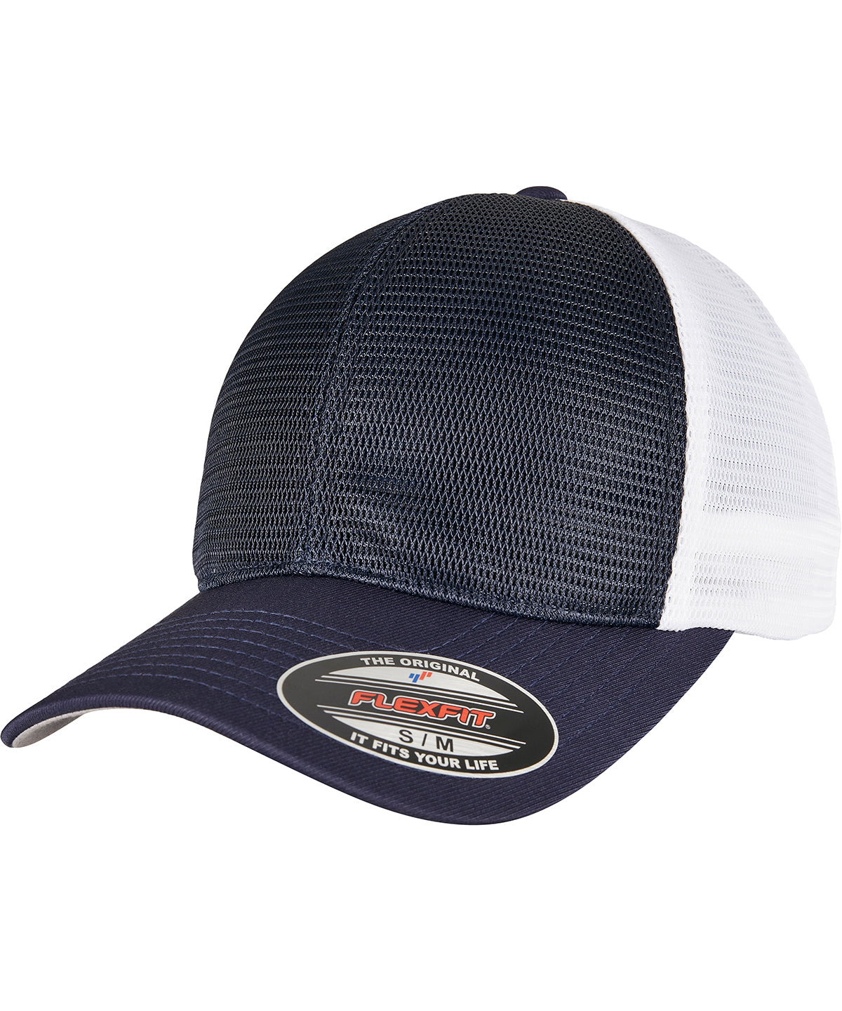 Flexfit / Yupoong Flexfit 360 omnimesh cap 2-tone (360T) Navy/White