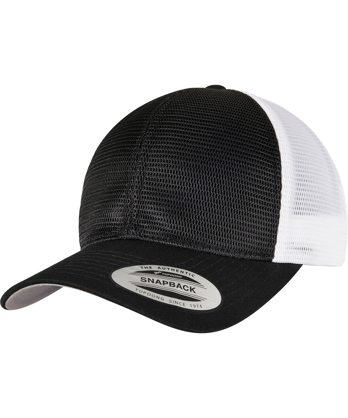 Flexfit / Yupoong 360° omnimesh 2-tone cap (6360T) Black/White