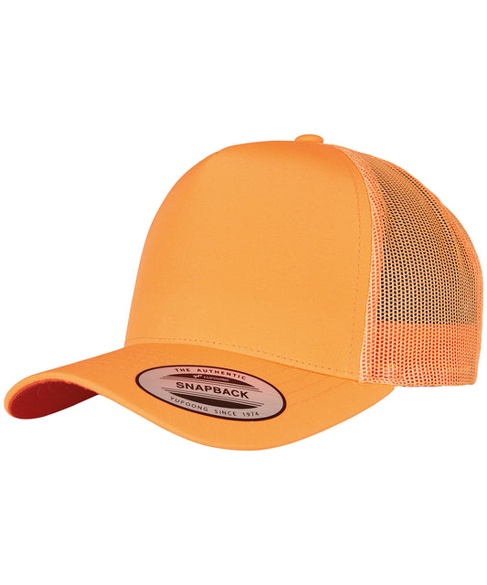 Flexfit / Yupoong Neon retro trucker (6506NT) Neon Orange