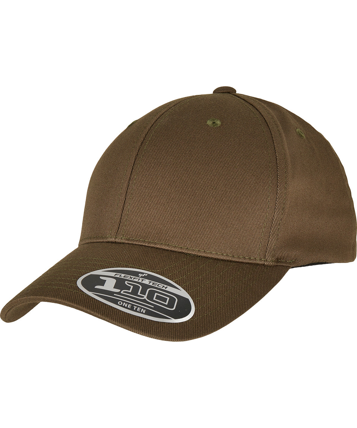 Flexfit / Yupoong Flexfit 110 curved visor snapback Olive