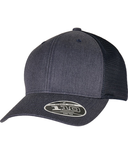 Flexfit / Yupoong 110 Flexfit melange trucker (110PT) Heather/Navy