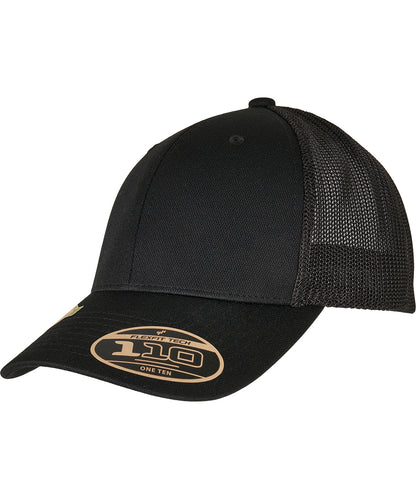 Flexfit / Yupoong 110 Recycled alpha shape trucker (110RA) Black