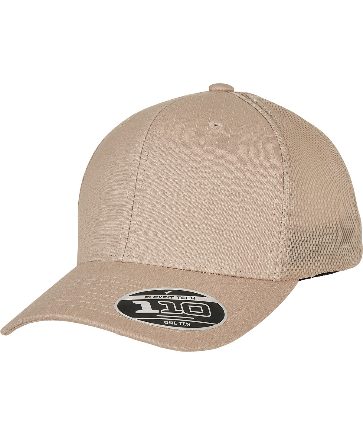 Flexfit / Yupoong 110 Flexfit Ripstop mesh cap (110RM) Khaki