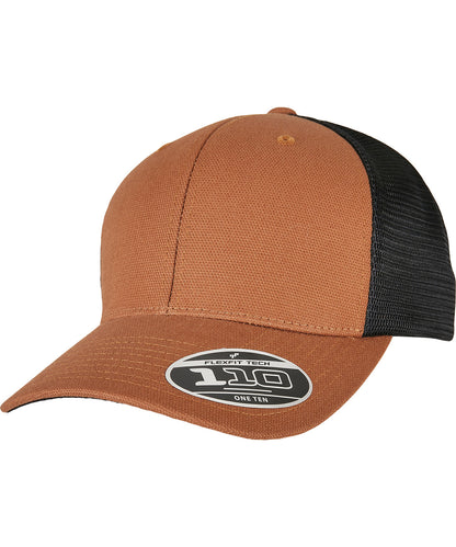 Flexfit / Yupoong 110 Structured canvas trucker (110ST) Navy/Black