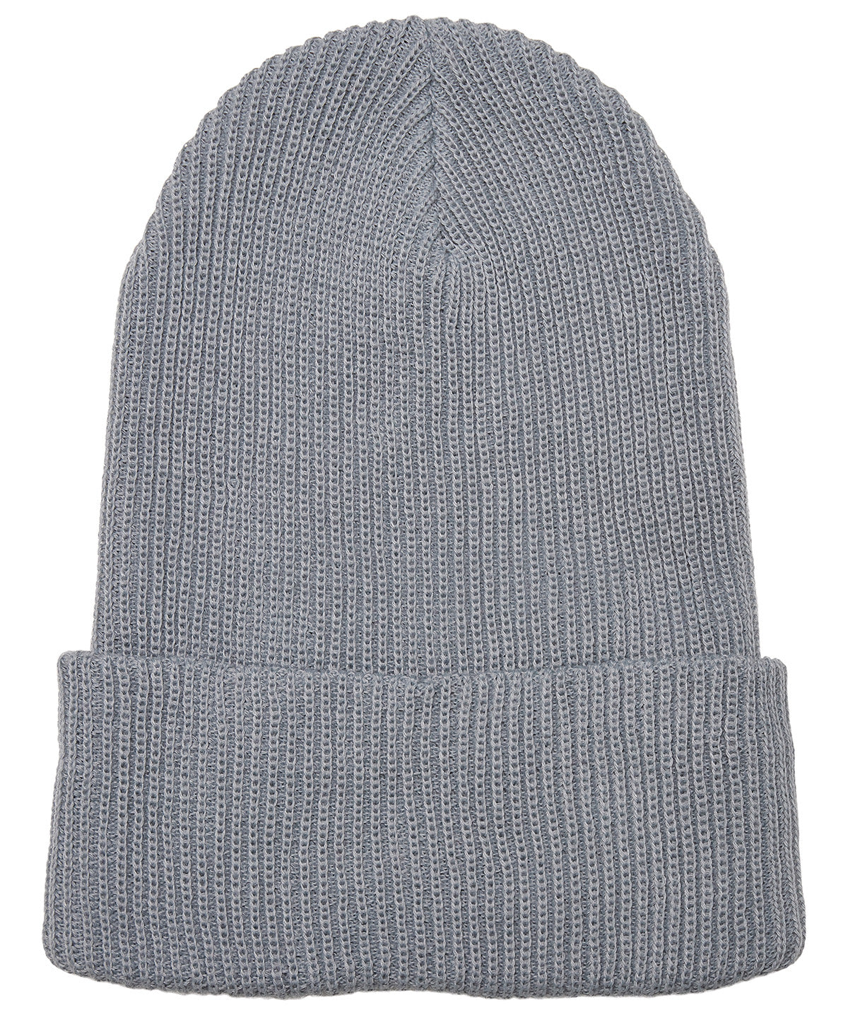 Flexfit / Yupoong Recycled yarn ribbed knit beanie (1504RY) Grey