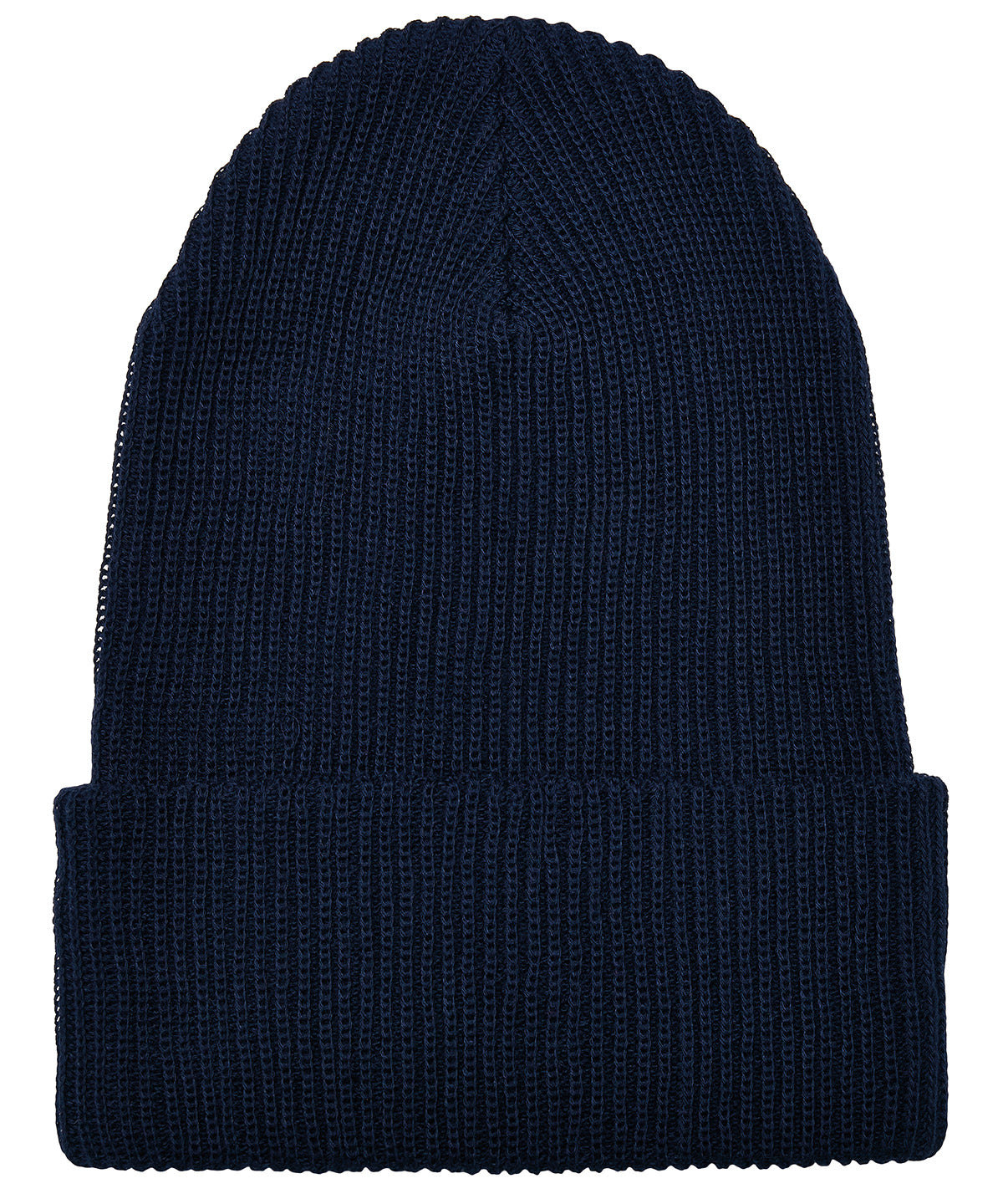Flexfit / Yupoong Recycled yarn ribbed knit beanie (1504RY) Black